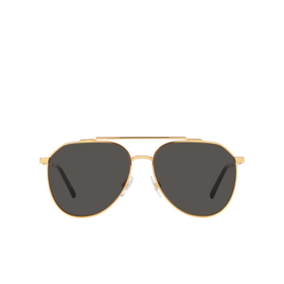 NEW DOLCE&GABBANA AVIATOR UNISEX BROWN SUNGLASSES DG2296 02/87 EYEWEAR - Picture 2 of 4